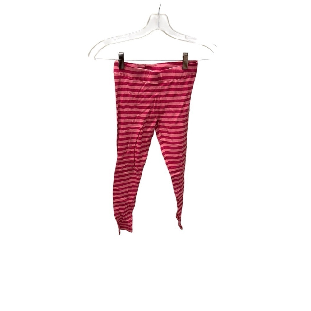 Mini Boden kids Pink Striped Leggings